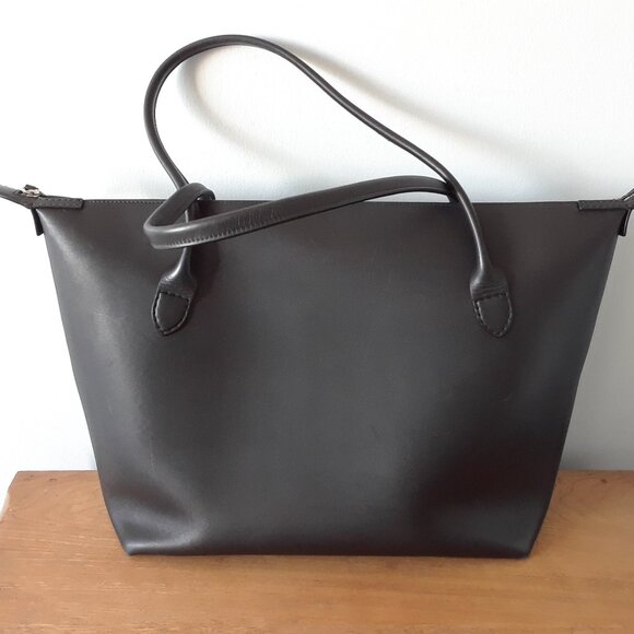 The Row Large Zip Shoulder Tote - Picture 1 of 16